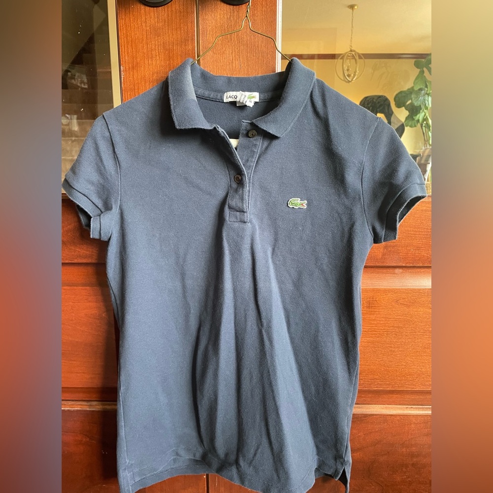 Lacoste women’s  Dark Blue Polo Shirt